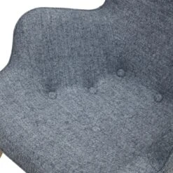 SalesFever Polstersessel Webstoff | Gestell Metall Holzoptik Eiche | B 80 X T 99 X H 92 Cm | Grau 15 SalesFever Polstersessel Webstoff | Gestell Metall Holzoptik Eiche | B 80 X T 99 X H 92 Cm | Grau -SalesFever 00a60e0b 735d 4541 9f7d bb86eb513b42