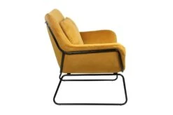 SalesFever Relaxsessel | Samt | B 68 X T 75 X H 82 Cm | Senfgelb -SalesFever 02961661 bbc3 4f99 a3eb 285993161a4d