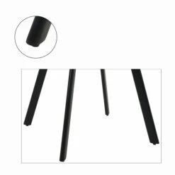 SalesFever Armlehnstuhl 2er-Set | Bezug Samt Matt Optik | Beine Metall | B 61 X T 68 X H 82 Cm | Gelb – Schwarz 13 SalesFever Armlehnstuhl 2er-Set | Bezug Samt Matt Optik | Beine Metall | B 61 X T 68 X H 82 Cm | Gelb – Schwarz -SalesFever 0327b5c4 975a 4970 a071 9345130cf9e6