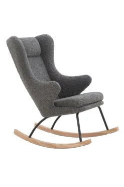 SalesFever Schaukelstuhl | Teddyfell | B 66 X T 104 X H 106 Cm | Weiß -SalesFever 0a3d2160 d1e3 4150 8f19 13b71bc3574e 1