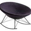 SalesFever Schaukelstuhl Rund | Bezug Webstoff | Kufen Gestell Metall Schwarz | B 105 X T 105 X H 101,5 Cm | Dunkelgrau 1 SalesFever Schaukelstuhl Rund | Bezug Webstoff | Kufen Gestell Metall Schwarz | B 105 X T 105 X H 101,5 Cm | Dunkelgrau -SalesFever 0badd0b8 e6d3 4ed1 aa6c 55de1afcd0af
