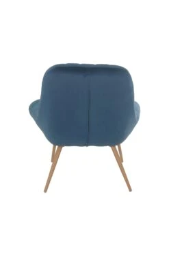 SalesFever Loungesessel Mit XXL-Sitzfläche | Bezug Stoff In Samt-Optik | Gestell Metall In Holzoptik | üppige Steppung | B 76 X T 87 X H 86cm | Blau 15 SalesFever Loungesessel Mit XXL-Sitzfläche | Bezug Stoff In Samt-Optik | Gestell Metall In Holzoptik | üppige Steppung | B 76 X T 87 X H 86cm | Blau -SalesFever 0c1b1b4e 656d 4b96 aace dc4b325a336f