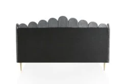 SalesFever Muschelbett Aus Samt | 180 X 200 Cm | Beine Aus Goldfarbenem Chrom -SalesFever 185acf1c e585 4c13 9c73 1b02d6d936fb