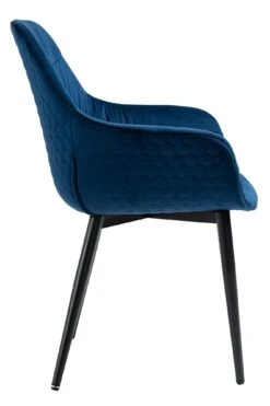 SalesFever Armlehnstuhl | Samt (100% Polyester) | B 63 X T 61 X H 81,5 Cm | Blau 14 SalesFever Armlehnstuhl | Samt (100% Polyester) | B 63 X T 61 X H 81,5 Cm | Blau -SalesFever 192d19de f6bc 4ebd b78f fae2c21f7132