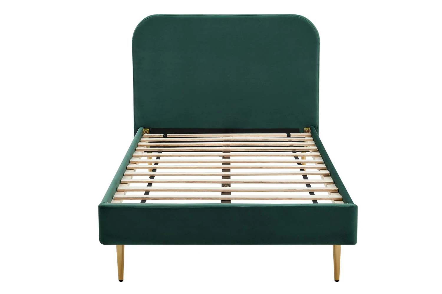 SalesFever Polsterbett | Samt | B 101,5 X T 214,5 X H 91 Cm | Grün 9 SalesFever Polsterbett | Samt | B 101,5 X T 214,5 X H 91 Cm | Grün – Bild 7