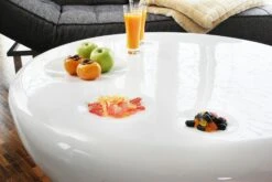 SalesFever Couchtisch Ø 100 Cm Rund | Hochglanz Lackiert | Fiberglas | B 100 X T 100 X H 38 Cm | Weiß 15 SalesFever Couchtisch Ø 100 Cm Rund | Hochglanz Lackiert | Fiberglas | B 100 X T 100 X H 38 Cm | Weiß -SalesFever 1f4664b5 3c0b 4e18 a4fb 10641addc1a3