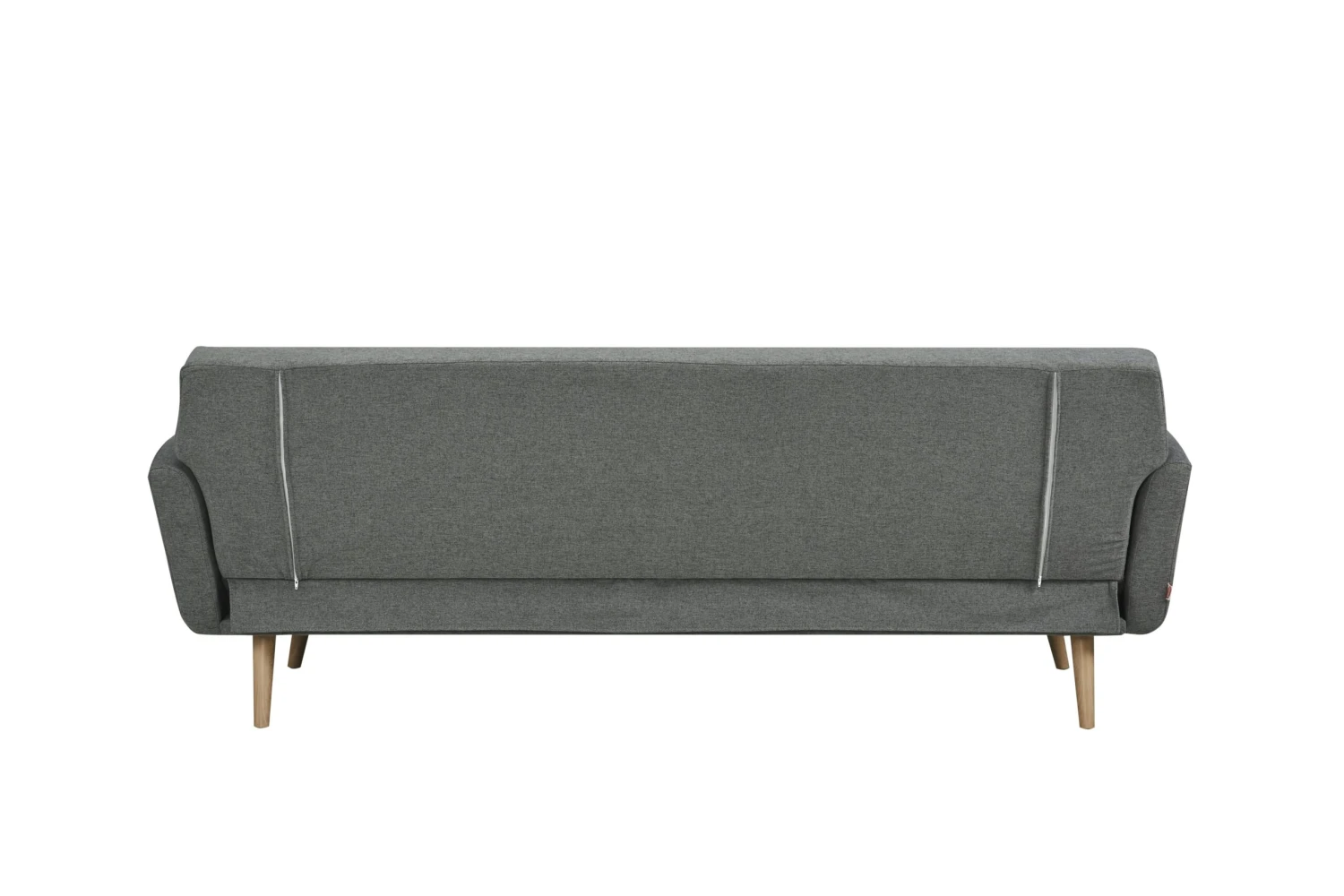 SalesFever Schlafsofa 3-Sitzer | Klappfunktion | Bezug Strukturstoff Fein | Beine Holz | B 212 X T 85 X H 79 Cm | Grau 9 SalesFever Schlafsofa 3-Sitzer | Klappfunktion | Bezug Strukturstoff Fein | Beine Holz | B 212 X T 85 X H 79 Cm | Grau – Bild 7