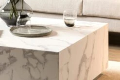 SalesFever Couchtisch | Quadratisch | Melaminfolie In Marmoroptik -SalesFever 25dc5103 fb08 4aa3 b2de 0cd870919a2d