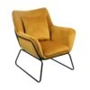 SalesFever Relaxsessel | Samt | B 68 X T 75 X H 82 Cm | Senfgelb -SalesFever 2bc981fd 4c37 4581 b864 8b3a354257d8