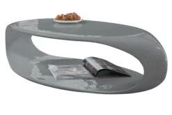 SalesFever Couchtisch | 1er-Set | Fiberglas | B 120 X T 60 X H 30 Cm | Grau -SalesFever 2c719861 2316 4cf3 8753 28e379087905