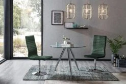 SalesFever Bistro-Esstisch Rund Ø 100 Cm | Tischplatte Glas | Gestell Chrom | B 100 X T 100 X H 75 Cm | Transparent-chromfarben 14 SalesFever Bistro-Esstisch Rund Ø 100 Cm | Tischplatte Glas | Gestell Chrom | B 100 X T 100 X H 75 Cm | Transparent-chromfarben -SalesFever 2e5ee0ce 4379 42e2 9736 93ffb39d1935