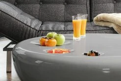 SalesFever Couchtisch Ø 100 Cm Rund | Hochglanz Lackiert | Fiberglas | B 100 X T 100 X H 38 Cm | Grau 14 SalesFever Couchtisch Ø 100 Cm Rund | Hochglanz Lackiert | Fiberglas | B 100 X T 100 X H 38 Cm | Grau -SalesFever 3079f8ae 0871 49f8 8fd6 42ab73c0fd95