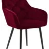 SalesFever Armlehnstuhl | Samt | B 61 X T 45 X H 85 Cm | Rot 2 SalesFever Armlehnstuhl | Samt | B 61 X T 45 X H 85 Cm | Rot -SalesFever 343e2c9b e397 4c39 b581 d89de9082654