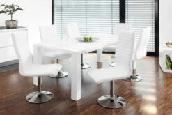 SalesFever Esstisch 160 X 90 Cm | Hochglanz Lackiert | MDF-Holz | B 160 X T 90 X H 76 Cm | Weiß 14 SalesFever Esstisch 160 X 90 Cm | Hochglanz Lackiert | MDF-Holz | B 160 X T 90 X H 76 Cm | Weiß -SalesFever 50782eb3 70fa 469e 9838 118b9975bc6a