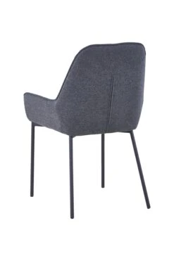 SalesFever Essgruppe 5-tlg. | 180 X 100 Cm | Tischplatte Akazie 100 Mm | Gestell Metall | 4x Stühle Strukturstoff | Dunkelgrau – Schwarz 15 SalesFever Essgruppe 5-tlg. | 180 X 100 Cm | Tischplatte Akazie 100 Mm | Gestell Metall | 4x Stühle Strukturstoff | Dunkelgrau – Schwarz -SalesFever 512ee65a 4986 4501 baa5 2399ac0b1dcf