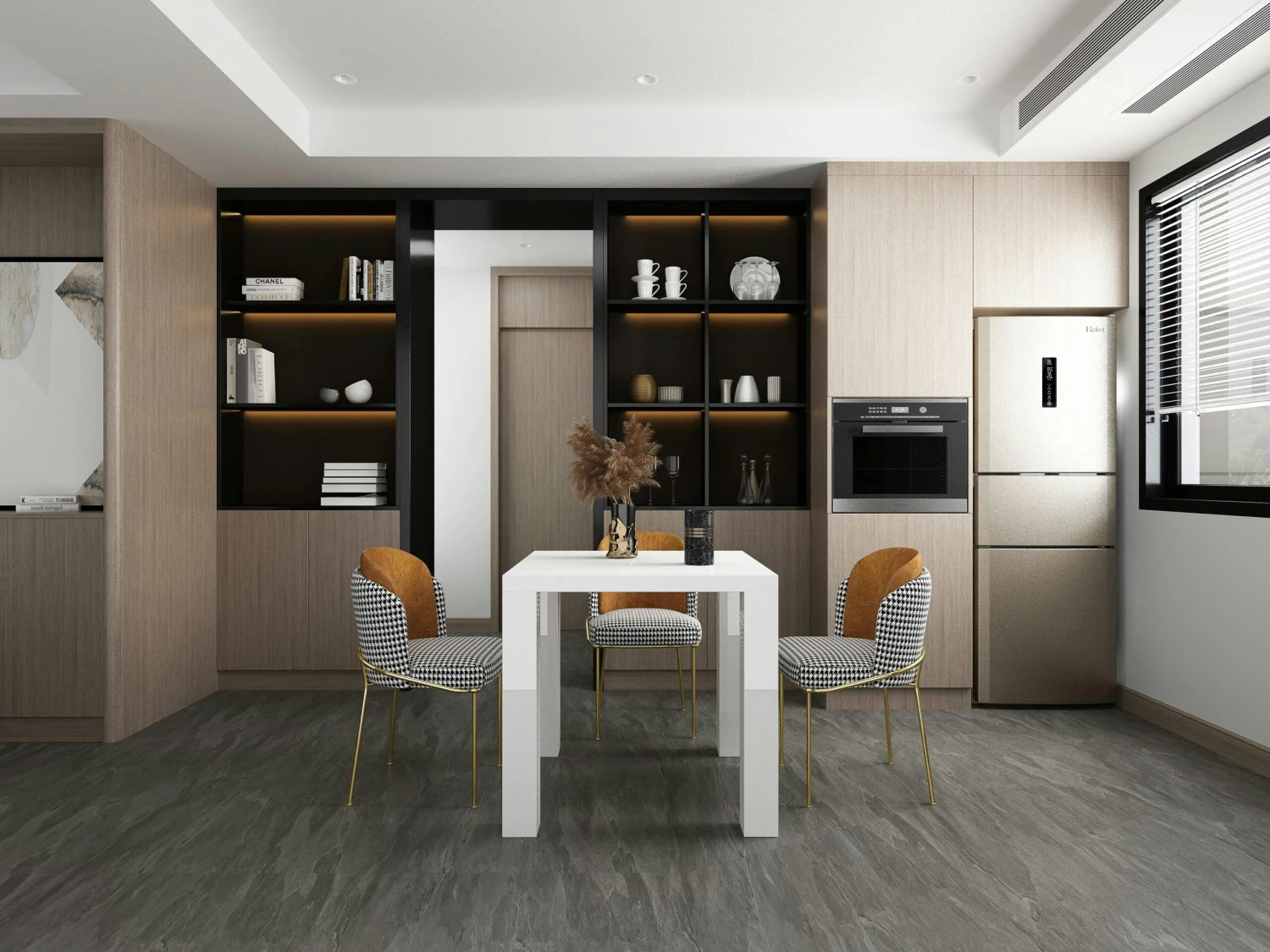 SalesFever Esstisch 140 X 90 Cm | Hochglanz Lackiert | MDF-Holz | B 140 X T 90 X H 76 Cm | Weiß 7 SalesFever Esstisch 140 X 90 Cm | Hochglanz Lackiert | MDF-Holz | B 140 X T 90 X H 76 Cm | Weiß – Bild 5