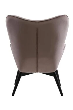 SalesFever Polstersessel | Bezug Samt | Gestell Metall Schwarz Pulverbeschichtet | B 80 X T 99 X H 92 Cm | Rose -SalesFever 5f8373c5 3b02 4833 b861 efe4389c3e25