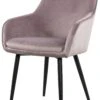 SalesFever Esszimmerstuhl | Stoffbezug In Samt-Optik | Höhenverstellbares Metallgestell | Diamantsteppung | B 61 X T 60 X H 85 Cm | Rose – Schwarz 2 SalesFever Esszimmerstuhl | Stoffbezug In Samt-Optik | Höhenverstellbares Metallgestell | Diamantsteppung | B 61 X T 60 X H 85 Cm | Rose – Schwarz -SalesFever 69ded3e7 61de 4fe6 bd43 b0ff8b9802d5 1