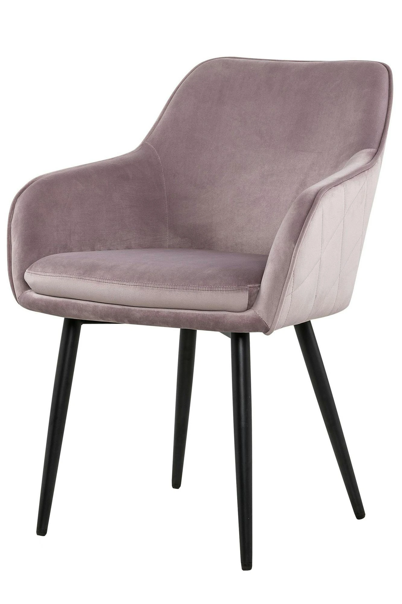 SalesFever Esszimmerstuhl | Stoffbezug In Samt-Optik | Höhenverstellbares Metallgestell | Diamantsteppung | B 61 X T 60 X H 85 Cm | Grau – Schwarz 5 SalesFever Esszimmerstuhl | Stoffbezug In Samt-Optik | Höhenverstellbares Metallgestell | Diamantsteppung | B 61 X T 60 X H 85 Cm | Grau – Schwarz – Bild 3