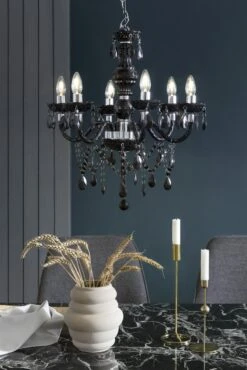 SalesFever Kronleuchter 120 Cm | 6-flammig | Metall Mit Acryl-Glas | B 59 X T 62 X H 120 Cm | Schwarz 15 SalesFever Kronleuchter 120 Cm | 6-flammig | Metall Mit Acryl-Glas | B 59 X T 62 X H 120 Cm | Schwarz -SalesFever 6c72a742 bb1a 47f2 bc3f 42b7816bdc4e