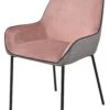 SalesFever Esszimmerstuhl 2er Set | Bezug Außen Strukturstoff | Bezug Innen Samt | Gestell Metall | B 58 X T 58 X H 89 Cm | Rose - Schwarz 2 SalesFever Esszimmerstuhl 2er Set | Bezug Außen Strukturstoff | Bezug Innen Samt | Gestell Metall | B 58 X T 58 X H 89 Cm | Rose - Schwarz -SalesFever 718123f8 23ce 433b adf6 204143f162dc