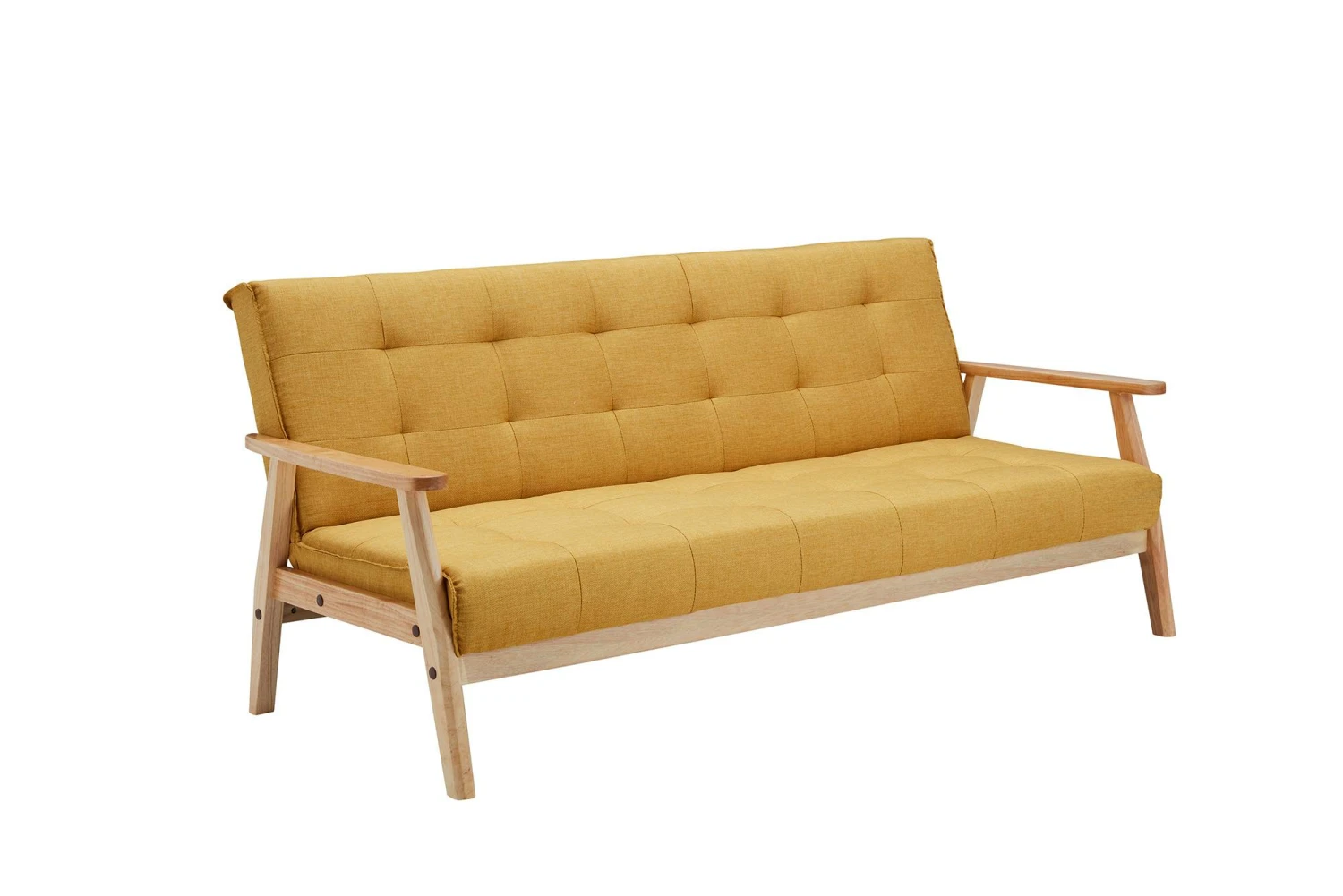 SalesFever Schlafsofa Mit Armlehnen | 3 Funktionen | Bezug Strukturstoff | Gestell Massivholz Eukalyptus | B 190 X T 85 X H 81 Cm | Petrol 5 SalesFever Schlafsofa Mit Armlehnen | 3 Funktionen | Bezug Strukturstoff | Gestell Massivholz Eukalyptus | B 190 X T 85 X H 81 Cm | Petrol – Bild 3