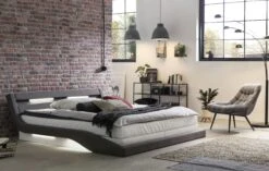 SalesFever Loungesessel Mit XXL-Sitzfläche | Bezug Stoff In Samt-Optik | Gestell Metall Schwarz | üppige Steppung | B 76 X T 87 X H 86 Cm | Grau -SalesFever 72608c0b 020e 4b4c bcd6 a4f838d64955