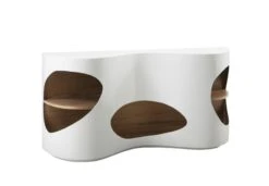 SalesFever Sideboard | MDF-Holz | B 150 X T 40 X H 75 Cm | Weiß Hochglanz – Walnuss Matt 15 SalesFever Sideboard | MDF-Holz | B 150 X T 40 X H 75 Cm | Weiß Hochglanz – Walnuss Matt -SalesFever 750cde39 7f01 442f 9370 c4238fda49ca