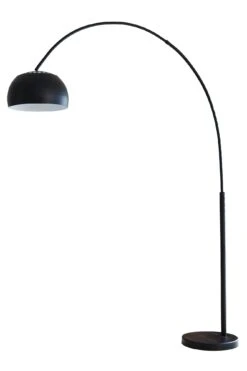 SalesFever Bogenlampe 210 Cm | Ø Lampenschirm 35 Cm | Echter Marmorfuß | B 180 X T 38 X H 210 Cm | Weiß -SalesFever 7b2911ae 6dc8 476e 8931 312f08f3f943 1