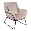 SalesFever Relaxsessel | Samt | B 68 X T 75 X H 82 Cm | Rose 1 SalesFever Relaxsessel | Samt | B 68 X T 75 X H 82 Cm | Rose -SalesFever 8299c4e1 f92c 412a a3d7 19c8952b035f
