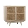 SalesFever Kommode Mit Rattan Front | 2 Türen | Korpus MDF | Beine Paulownie Holz | B 67 X T 36 X H 65 Cm | Natur -SalesFever 836c22a9 7e68 4b39 8a69 227cc6b6bdcb 1
