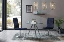 SalesFever Bistro-Esstisch Rund Ø 100 Cm | Tischplatte Glas | Gestell Chrom | B 100 X T 100 X H 75 Cm | Transparent-chromfarben 15 SalesFever Bistro-Esstisch Rund Ø 100 Cm | Tischplatte Glas | Gestell Chrom | B 100 X T 100 X H 75 Cm | Transparent-chromfarben -SalesFever 892f47f4 69dc 4a3a 9db9 899e510af734