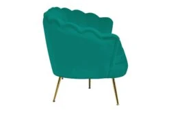 SalesFever Muschel-Sofa | 3-Sitzer | Bezug Samt-Stoff Grün | Gestell Metall Goldfarben | B 180 X T 54 X H 78 Cm 14 SalesFever Muschel-Sofa | 3-Sitzer | Bezug Samt-Stoff Grün | Gestell Metall Goldfarben | B 180 X T 54 X H 78 Cm -SalesFever 95d310a1 79f6 4ff6 b4b1 fffbea1559d5