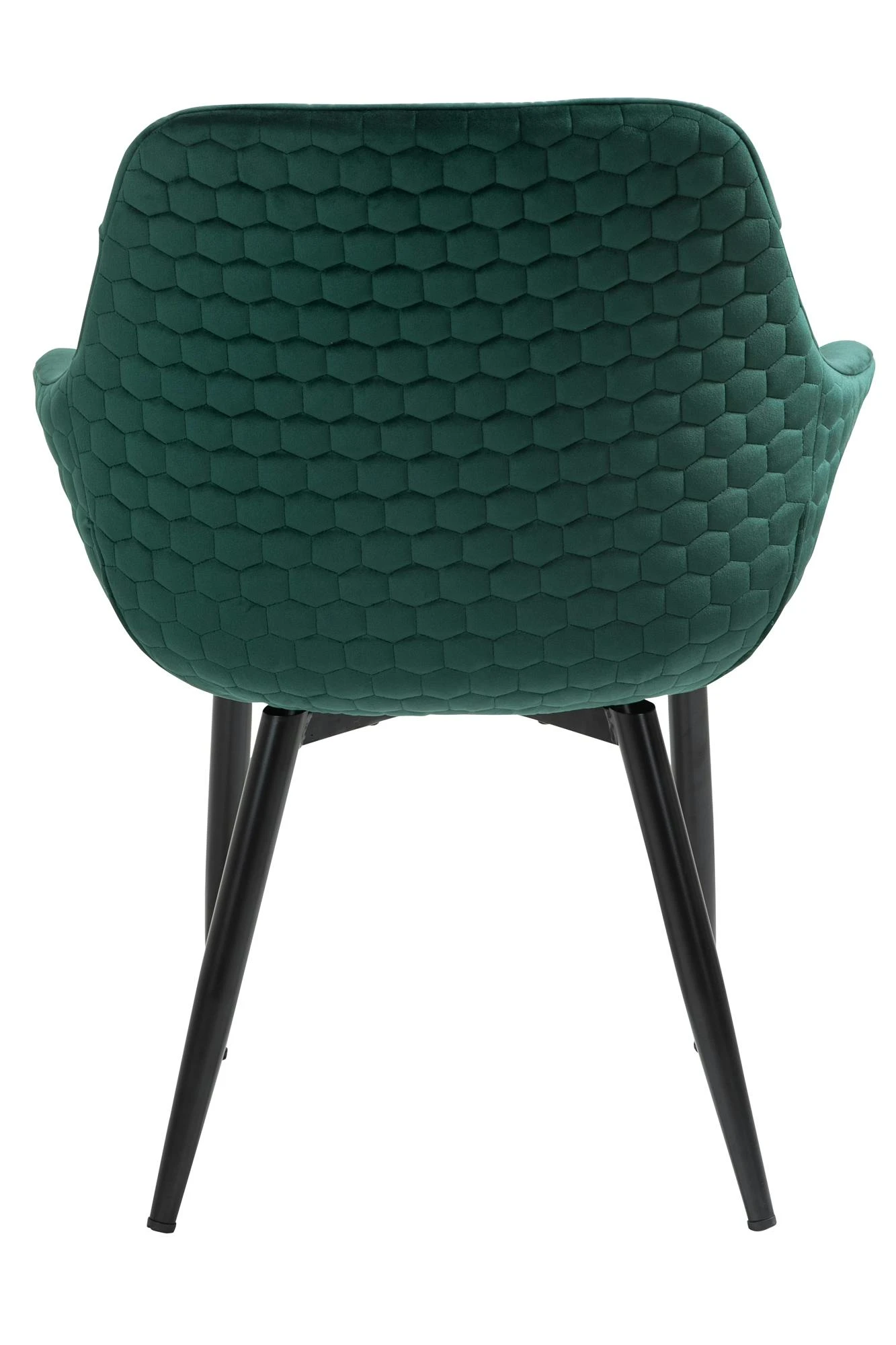 SalesFever Armlehnstuhl | Samt (100% Polyester) | B 63 X T 61 X H 81,5 Cm | Tannengrün 8 SalesFever Armlehnstuhl | Samt (100% Polyester) | B 63 X T 61 X H 81,5 Cm | Tannengrün – Bild 6