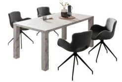 SalesFever Esstisch 180 X 90 Cm | MDF | Melaminfolie In Marmoroptik -SalesFever 9ecd732b 4f23 454f 961f b7258daa3410