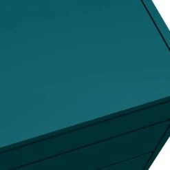 SalesFever Kommode Hoch | 4 Schubladen Und 1 Fach | Inkl. Spiegel | Beine Metall Mit Messinglegierung | B 45 X T 40 X H 110 Cm | Blau -SalesFever a042dc86 e993 43c6 8561 20221e76c0d1