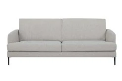 SalesFever Sofa 3-Sitzer | Bezug Strukturstoff | Gestell Metall Schwarz | B 194 X T 79 X H 78 Cm | Blau -SalesFever a4674438 a24c 4bfb b8de 91d9bda09b0a