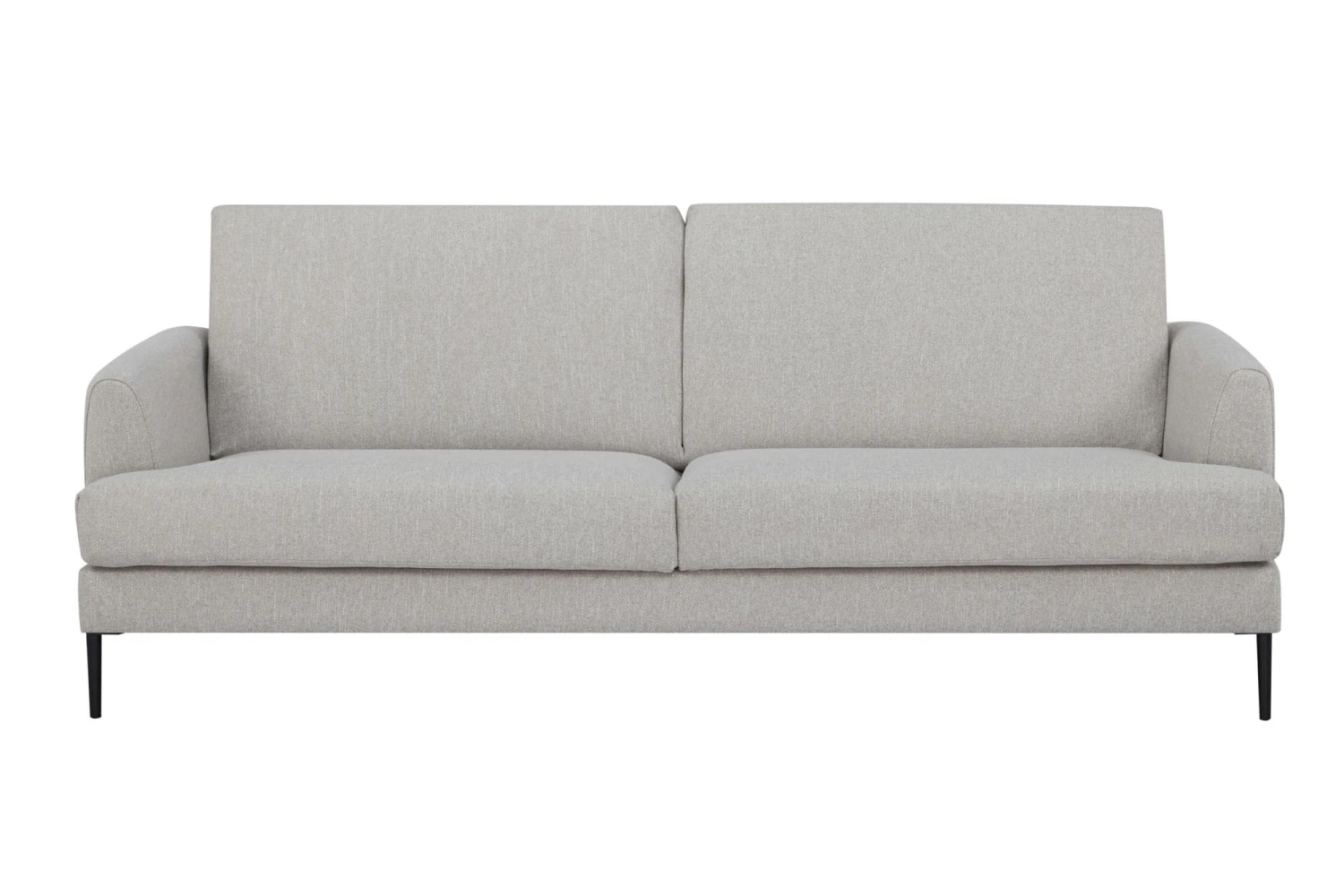 SalesFever Schlafsofa 3-Sitzer | Klappfunktion | Bezug Strukturstoff Fein | Beine Holz | B 212 X T 85 X H 79 Cm | Grau 6 SalesFever Schlafsofa 3-Sitzer | Klappfunktion | Bezug Strukturstoff Fein | Beine Holz | B 212 X T 85 X H 79 Cm | Grau – Bild 4