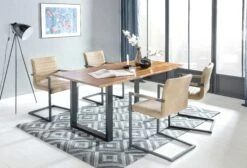 SalesFever Baumkante Esstisch 200 X 100 Cm | Massivholz Akazie | Gestell Metall Schwarz | B 200 X T 100 X H 77 Cm | Cognac 14 SalesFever Baumkante Esstisch 200 X 100 Cm | Massivholz Akazie | Gestell Metall Schwarz | B 200 X T 100 X H 77 Cm | Cognac -SalesFever a4fb5de5 7e5f 4e8e b970 3eca879f9858