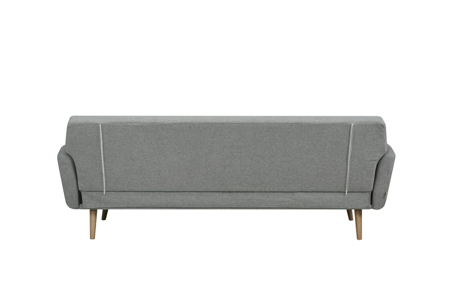 SalesFever Schlafsofa 3-Sitzer | Klappfunktion | Bezug Strukturstoff Fein | Beine Holz | B 212 X T 85 X H 79 Cm | Hellgrau 8 SalesFever Schlafsofa 3-Sitzer | Klappfunktion | Bezug Strukturstoff Fein | Beine Holz | B 212 X T 85 X H 79 Cm | Hellgrau – Bild 6