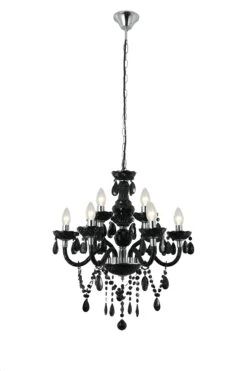 SalesFever Kronleuchter 120 Cm | 4-flammig | Metall Mit Klarem Acryl-Glas | B 52 X T 52 X H 120 Cm | Transparent -SalesFever a78fc7ad 8b50 4475 b712 e6b3a3d5dceb