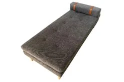 SalesFever Daybed | Mit Kopf- Und Nackenstütze | Strukturstoff | B 180 X T 75 X H 42 Cm | Anthrazit -SalesFever b5473579 bbaf 4b5a af07 d7b78d87dba8