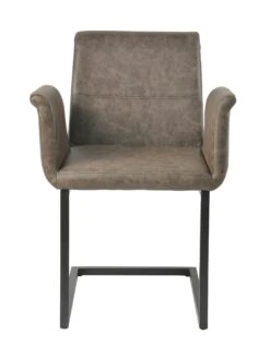 SalesFever Essgruppe 5-tlg. | Tischplatte Baumkante Akazie + Gestell Metall | 4x Freischwinger Kunstleder + Metall | Cognac – Schwarz – Dunkelbraun 14 SalesFever Essgruppe 5-tlg. | Tischplatte Baumkante Akazie + Gestell Metall | 4x Freischwinger Kunstleder + Metall | Cognac – Schwarz – Dunkelbraun -SalesFever c1d09f9f d7f4 4387 b564 3bfb687fa80c