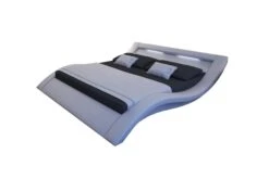 SalesFever Polsterbett 200 X 200 Cm | LED-Beleuchtung | Bezug Kunstleder | B 236 X T 262 X H 69 Cm | Schwarz -SalesFever c39f8c3d a7f0 4c40 b9cd 544831a69845 4