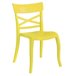 SalesFever Designer Stuhl | Komplett Aus Speziellem Kunststoff | Stapelbar | Indoor Und Outdoor Geeignet | B 52 X T 50 X H 81 Cm | Rot -SalesFever c6e9d844 caa2 458d 854a 88a4f8434b80