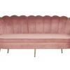 SalesFever Muschel-Sofa | 3-Sitzer | Bezug Samt-Stoff Rose | Gestell Metall Goldfarben | B 180 X T 54 X H 78 Cm 2 SalesFever Muschel-Sofa | 3-Sitzer | Bezug Samt-Stoff Rose | Gestell Metall Goldfarben | B 180 X T 54 X H 78 Cm -SalesFever d2e970d3 9332 4fcb ab00 58b5fdd1731f 1