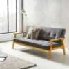 SalesFever Schlafsofa Mit Armlehnen | 3 Funktionen | Bezug Webstoff | Gestell Holz Eukalyptus | B 190 X T 85 X H 81 Cm | Dunkelgrau 2 SalesFever Schlafsofa Mit Armlehnen | 3 Funktionen | Bezug Webstoff | Gestell Holz Eukalyptus | B 190 X T 85 X H 81 Cm | Dunkelgrau -SalesFever d537f08c cda3 487c ba9d 80be26b33bc0 6