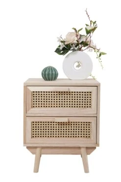 SalesFever Nacht-Kommode Mit Rattan Front | 2 Schubladen | Korpus MDF | Beine Paulownie Holz | B 42 X T 36 X H 50 Cm | Natur 14 SalesFever Nacht-Kommode Mit Rattan Front | 2 Schubladen | Korpus MDF | Beine Paulownie Holz | B 42 X T 36 X H 50 Cm | Natur -SalesFever d64bc7d2 f166 4796 af94 2ac6be350991