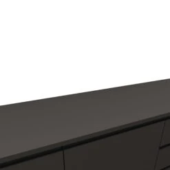 SalesFever Sideboard Aus MDF | 2 Türen Und 3 Schubladen | Beine Metall Mit Messinglegierung | B 150 X T 40 X H 70 Cm | Grau -SalesFever d88d948f f5b0 408e a82f 5e13db2be6b0