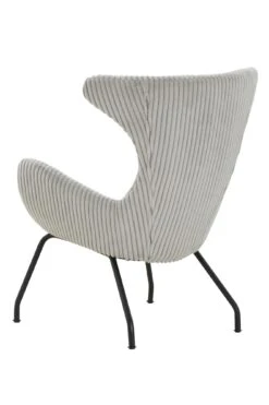 SalesFever Relax-Sessel | Bezug Texturstoff Grau | Gestell Metall Schwarz | B 78 X T 77 X H 96 Cm -SalesFever def57e12 9b7e 46de a284 cffe7c8fc6e2